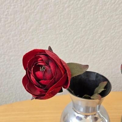 (2) Glass Vases
