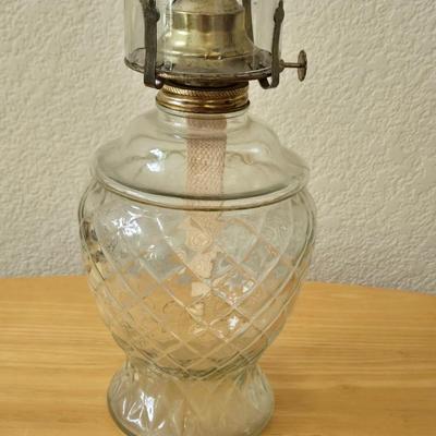 Glass Carosen Lamp