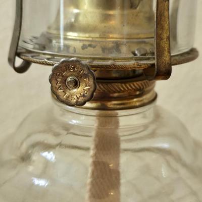 Glass Carosen Lamp