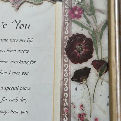 Meaningful Framed Poem