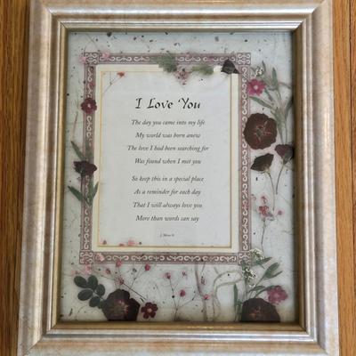 Meaningful Framed Poem