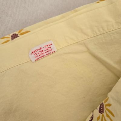 Twin Flat Sheet & Pillow Case