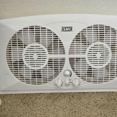 Double Fan Window Unit