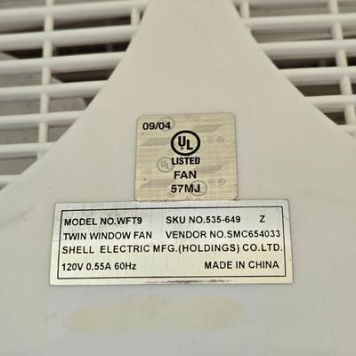 Double Fan Window Unit