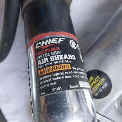 CHIEF AIR SHEARS AND AIR IMPACT WRENCH AND CONNECTORS