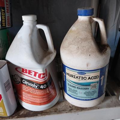 HOME CARE CHEMICLES AND MURIATIC ACID