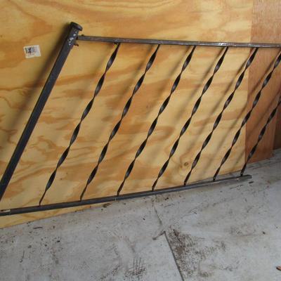 2 Pieces Iron Railing For Steps