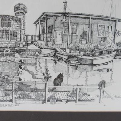"Reflections of Easy Living", Framed Print, Christopher Paul Bollen