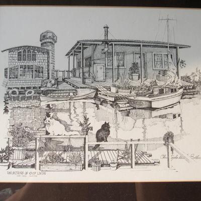 "Reflections of Easy Living", Framed Print, Christopher Paul Bollen