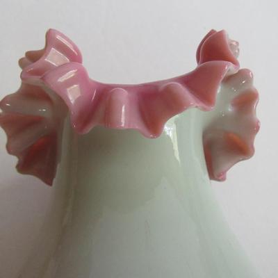 Nice Glassware Lot: Cut Glass Dish, Art Glass Vase, Boyd Glass Clown
