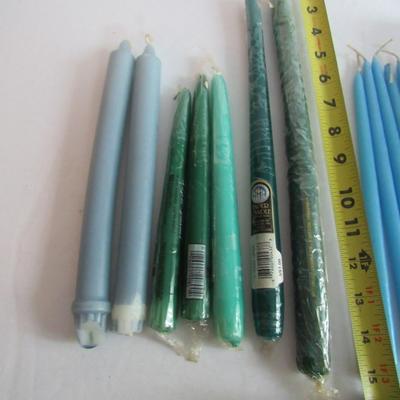 Lot of Taper Candles