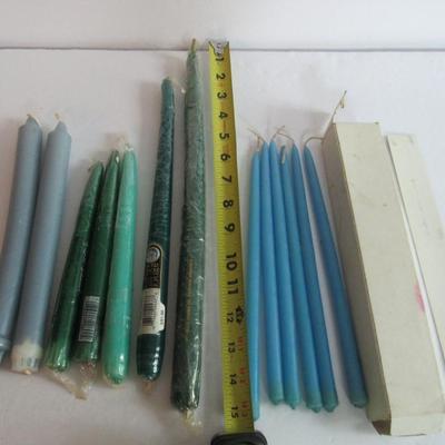 Lot of Taper Candles