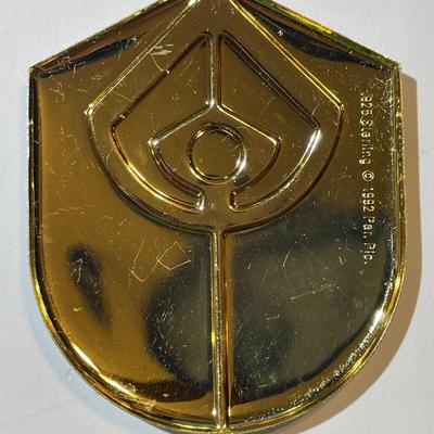 Lot #4 Star Trek Sterling Silver .925 (Dated 1992) Insignia 2-1/2" x 2-1/8" as Pictured.