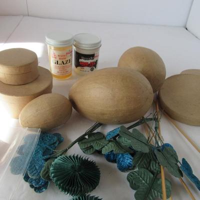 Lot of Various Craft Items