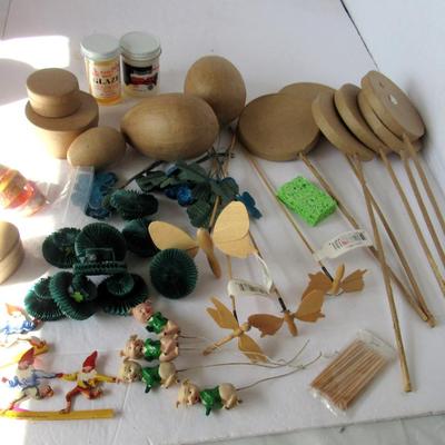 Lot of Various Craft Items