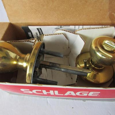 Older Schlage Door Handle and Antique Door Handle