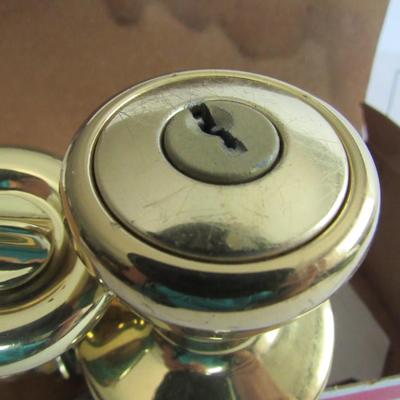 Older Schlage Door Handle and Antique Door Handle