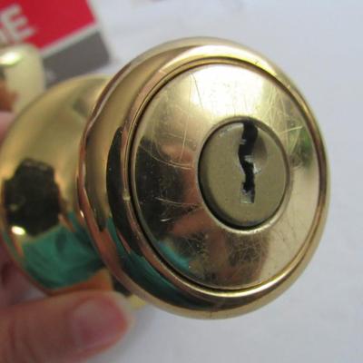 Older Schlage Door Handle and Antique Door Handle