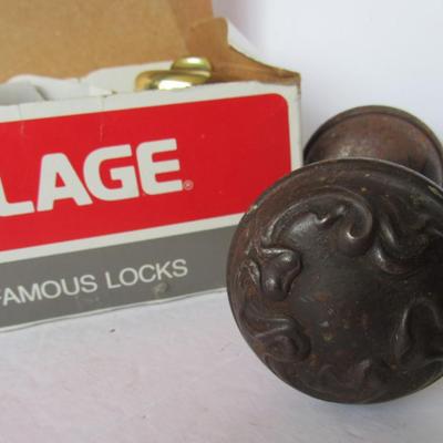 Older Schlage Door Handle and Antique Door Handle