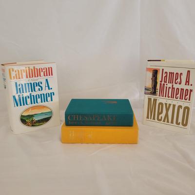 1st Edition James Michener Mexico & More Books (G-CE)