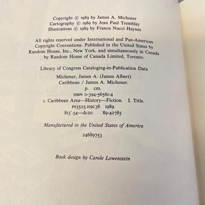 1st Edition James Michener Mexico & More Books (G-CE)