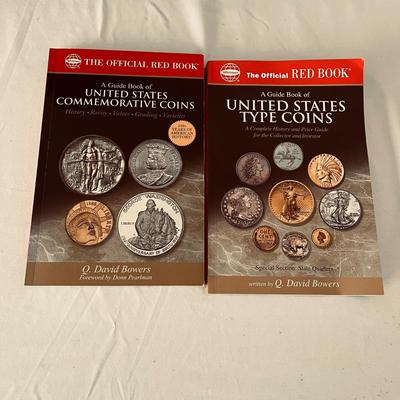 Coin Collecting Books & Two American Eagle Boxes (O-MG)