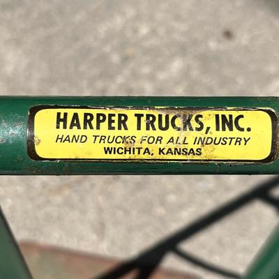 HARPER TRUCKS INC. ~ Green Metal Hand Truck ~*Read Details