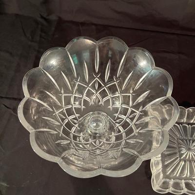 Large Footed Platter, Bowls & More - Waterford Crystal (DR-RG)