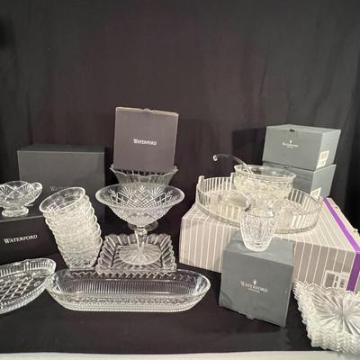Large Footed Platter, Bowls & More - Waterford Crystal (DR-RG)