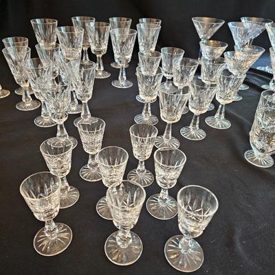 Assortment of Waterford Crystal Glassware (DR-JS)