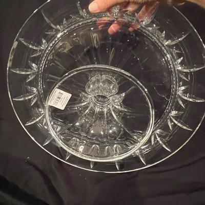 Four Waterford Crystal Cake Stands New In Box (LR-RG)