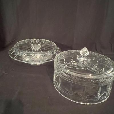 Four Waterford Crystal Cake Stands New In Box (LR-RG)