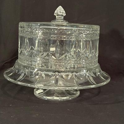 Four Waterford Crystal Cake Stands New In Box (LR-RG)
