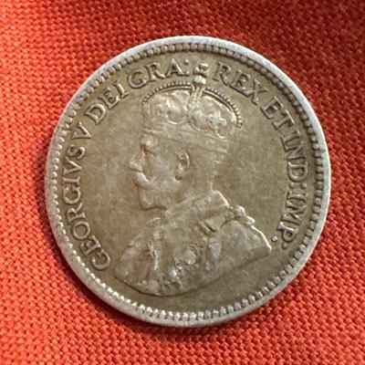 1917 CANADA 5 cents