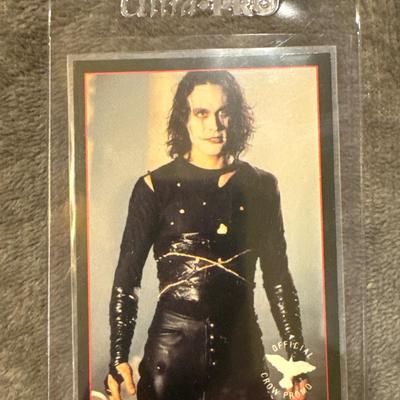 THE CROW BRANDON LEE OFFICIAL CROW PROMO (prototype p1 of 5) 1994 Crowvision, Inc. kitchen sink press Inc. photo by Robert Zuckerman p1 of 5