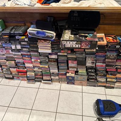 Lot of 300 VhS movies some sealed all excellent