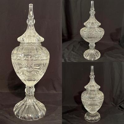 Apothecary & Ginger Jar’s - Waterford Crystal (G-RG)