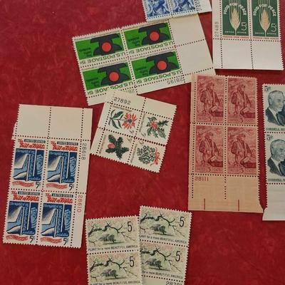 Vintage Postal Stamp, some unused and some are cancelled