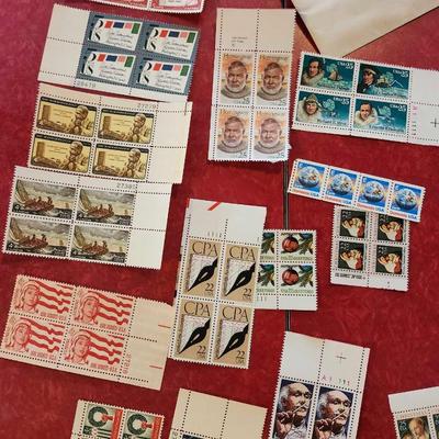 Vintage Postal Stamp, some unused and some are cancelled