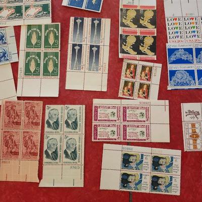 Vintage Postal Stamp, some unused and some are cancelled