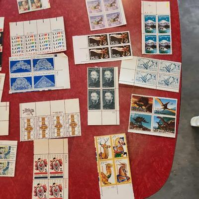 Vintage Postal Stamp, some unused and some are cancelled