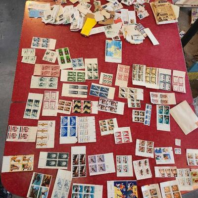 Vintage Postal Stamp, some unused and some are cancelled