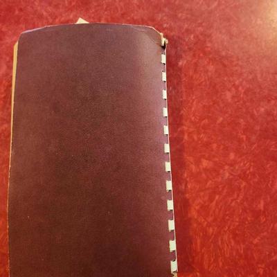 Monitor Stamp Stock Book full of stamps