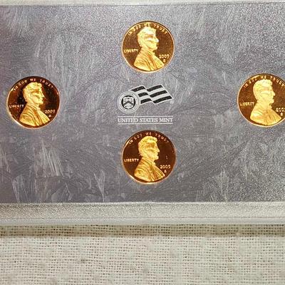 Uncirculated Coins Lincoln bicentennial /Westward Journey