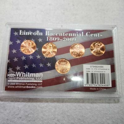 Uncirculated Coins Lincoln bicentennial /Westward Journey