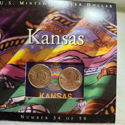 Uncirculated coins and Tokens, Lincoln bicentennial, Westward Journey, Kansas Quarter. reader's digest