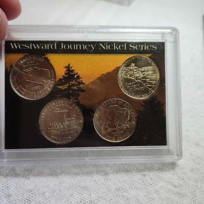 Uncirculated coins and Tokens, Lincoln bicentennial, Westward Journey, Kansas Quarter. reader's digest