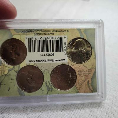 Uncirculated coins and Tokens, Lincoln bicentennial, Westward Journey, Kansas Quarter. reader's digest