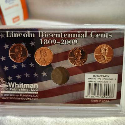 Uncirculated Coins Lincoln bicentennial /Westward Journey,
