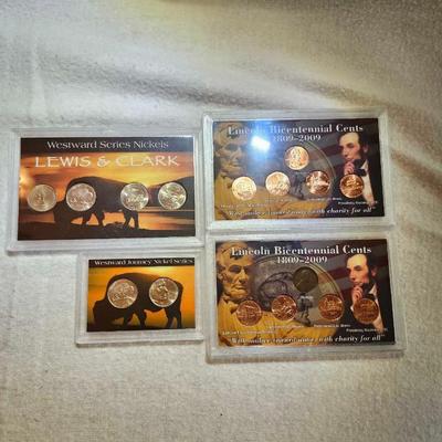 Uncirculated Coins Lincoln bicentennial /Westward Journey,